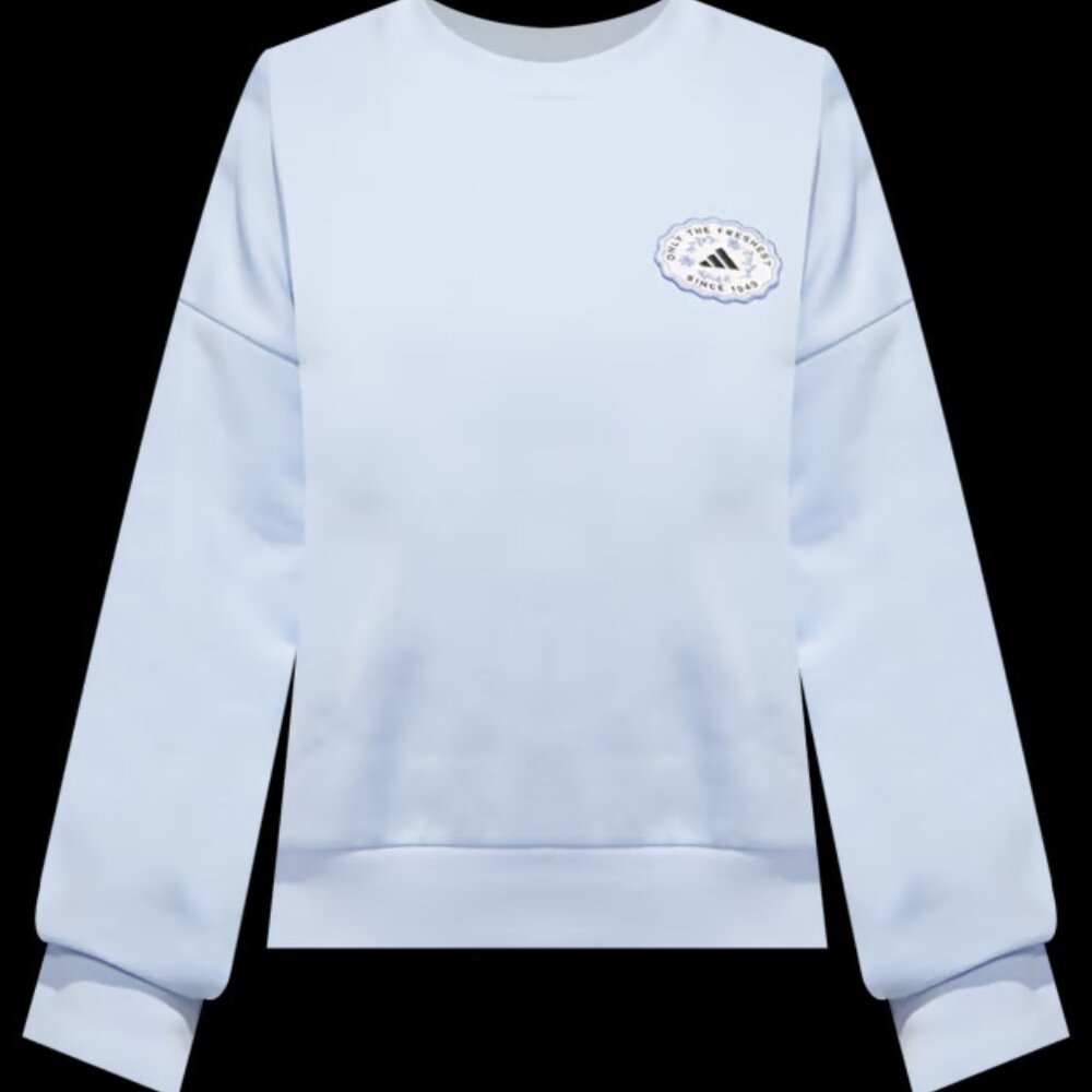 Adidas Women's Farmers Market Graphic Relaxed Sweatshirt Size XL New with Tags - Picture 2 of 4